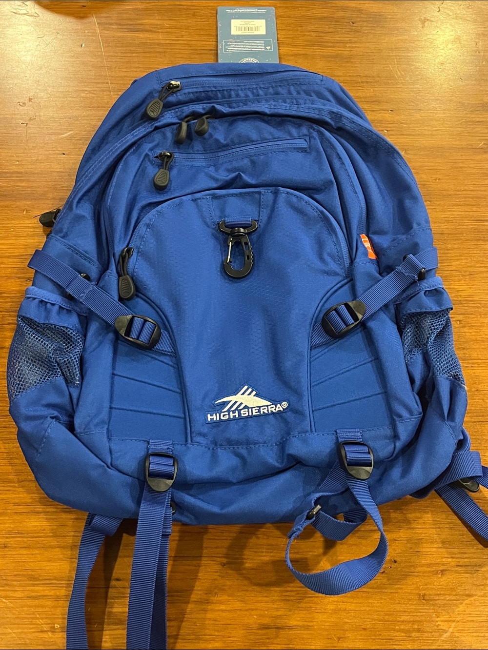 High Sierra Loop Backpack Bool Bag new blue